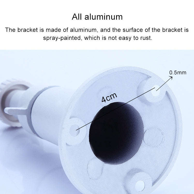 Aluminum Arlo Universal Support Wall Mounted Bracket for Monitor Camera, Black & White Random Del...
