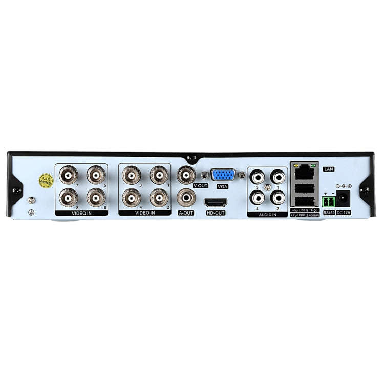 A81U-ZS 5 in 1 8 Channel Dual Stream H.264 1080N AHD DVR, Support AHD / TVI / CVI / CVBS / IP Sig...