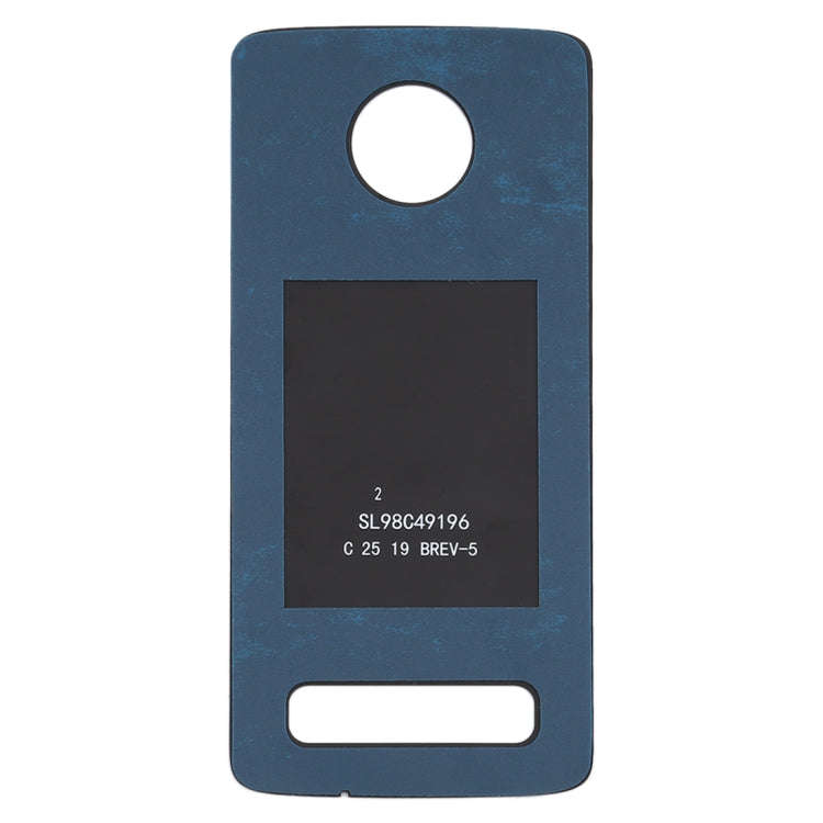 Battery Back Cover for Motorola Moto Z4(Black)