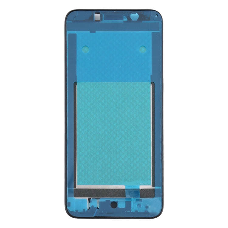 Front Housing LCD Frame Bezel Plate for Motorola Moto E6 Play (Black)