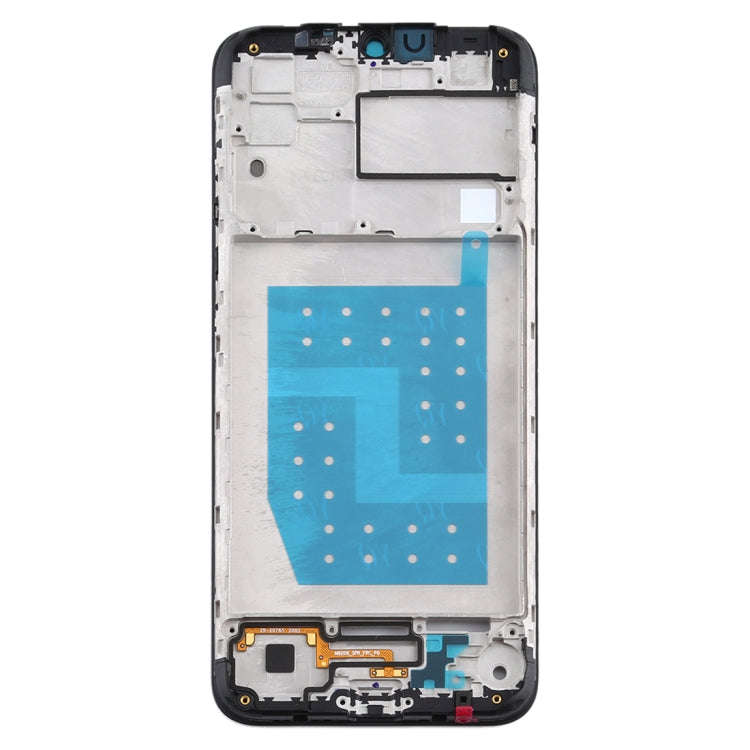 Front Housing LCD Frame Bezel Plate for Motorola Moto G8 Power Lite (Black)