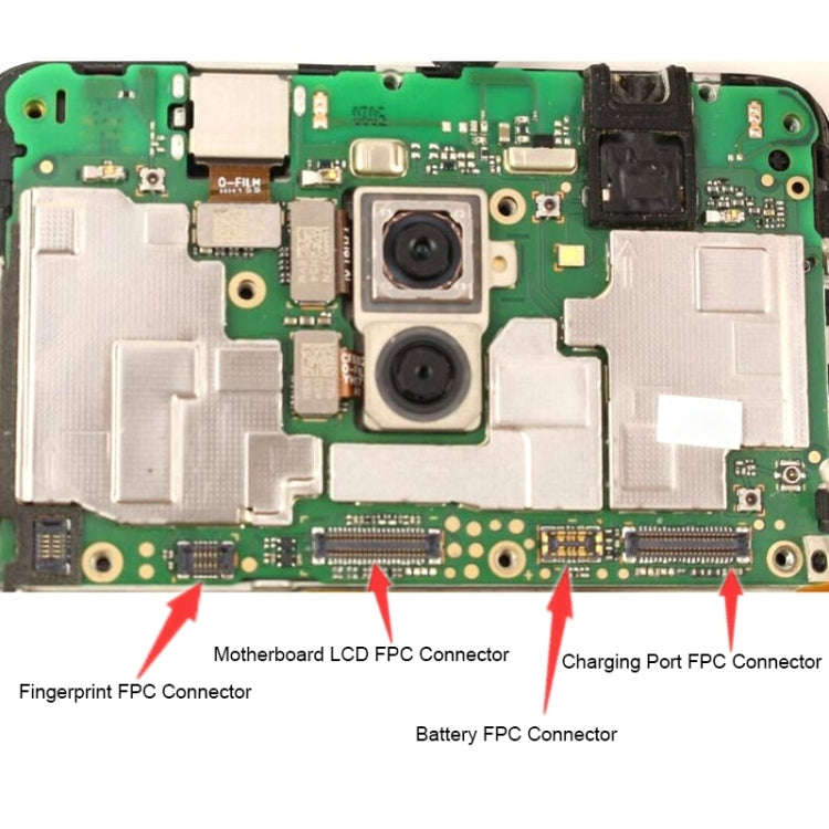 For Huawei Nova 3i / Nova 3 10PCS Motherboard LCD Display FPC Connector