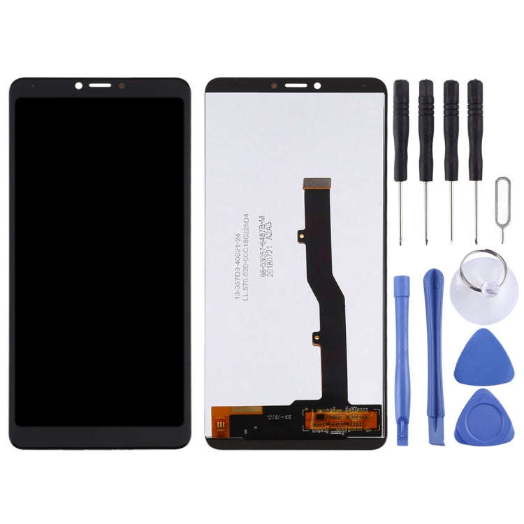 OEM LCD Screen for Vodafone Smart X9 / VFD820 / VFD822 with Digitizer Full Assembly (Black)
