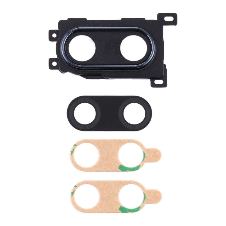 For Huawei Enjoy 9 Plus  10pcs Camera Lens Cover (Black)