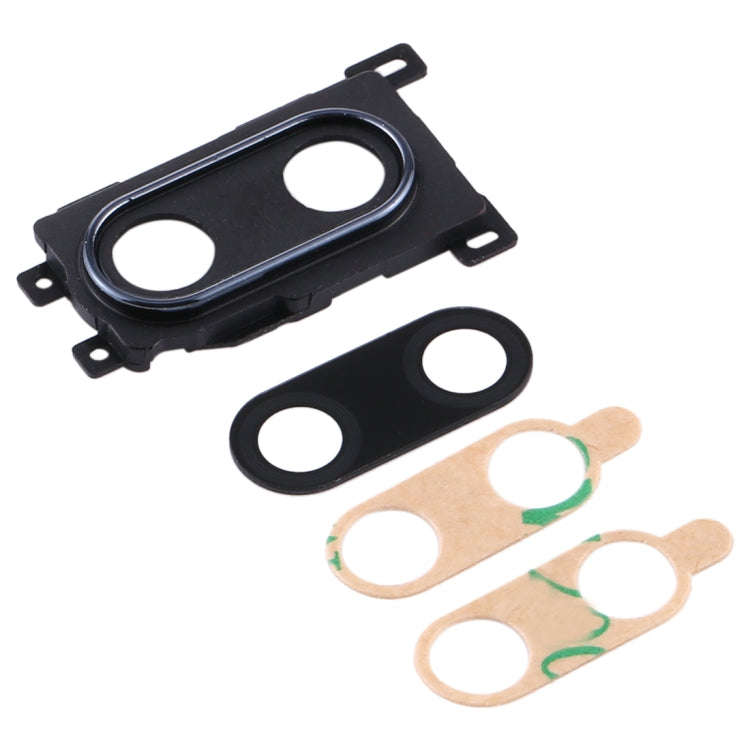 For Huawei Enjoy 9 Plus  10pcs Camera Lens Cover (Black)