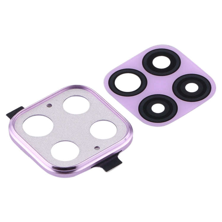 For Huawei Nova 6 SE  10pcs Camera Lens Cover (Purple)