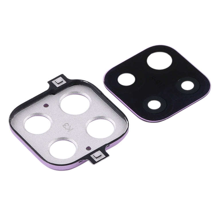 For Huawei Nova 6 SE  10pcs Camera Lens Cover (Purple)