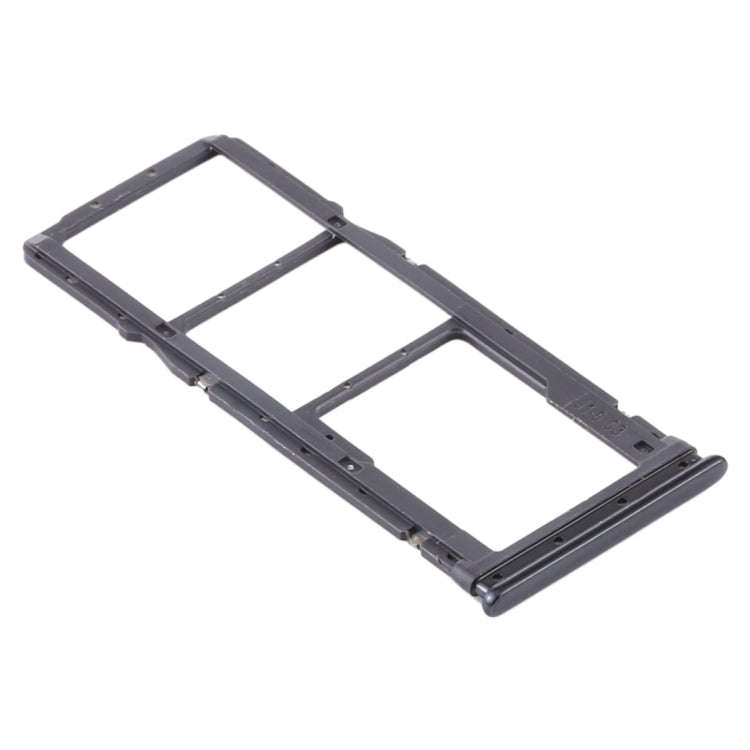 SIM Card Tray + SIM Card Tray + Micro SD Card Tray for Xiaomi Redmi Note 8T / Redmi Note 8 (Black)