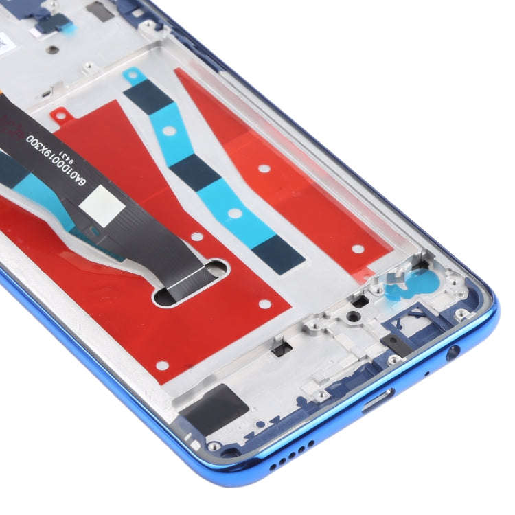 LCD Screen and Digitizer Full Assembly with Frame for Huawei Y9 Prime (2019)(Blue)