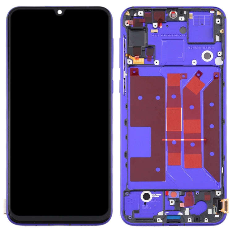 Original OLED LCD Screen for Huawei Nova 5 Pro Digitizer Full Assembly with Frame(Purple)