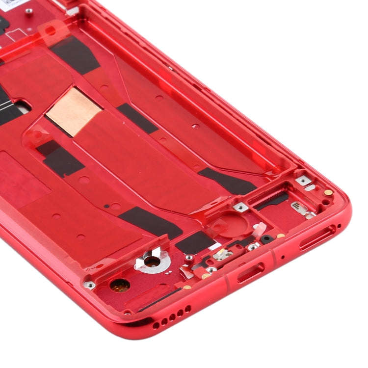 OEM LCD Screen for Huawei Nova 6 5G Digitizer Full Assembly with Frame(Red)