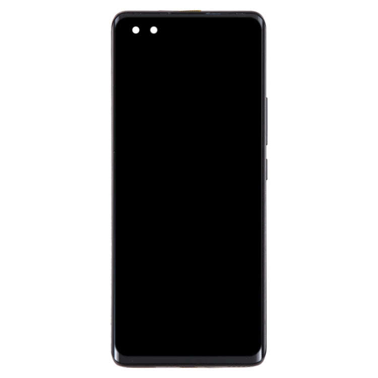 LCD Screen and Digitizer Full Assembly with Frame for Huawei Nova 7 Pro 5G(Black)