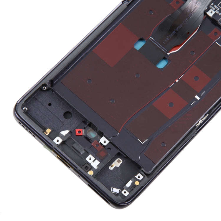 LCD Screen and Digitizer Full Assembly with Frame for Huawei Nova 7 Pro 5G(Black)