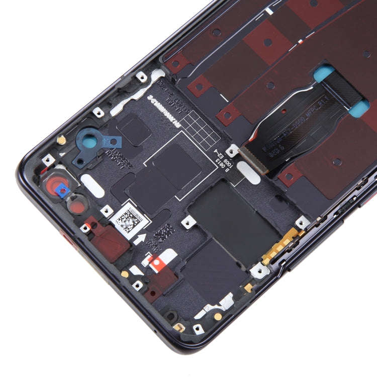 LCD Screen and Digitizer Full Assembly with Frame for Huawei Nova 7 Pro 5G(Black)