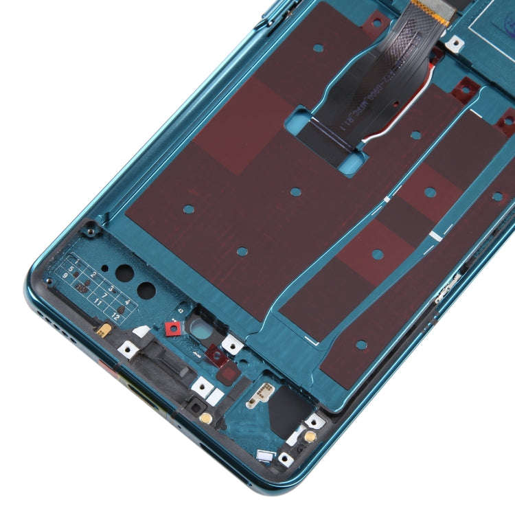 Original LCD Screen and Digitizer Full Assembly with Frame for Huawei Nova 7 Pro 5G(Green)