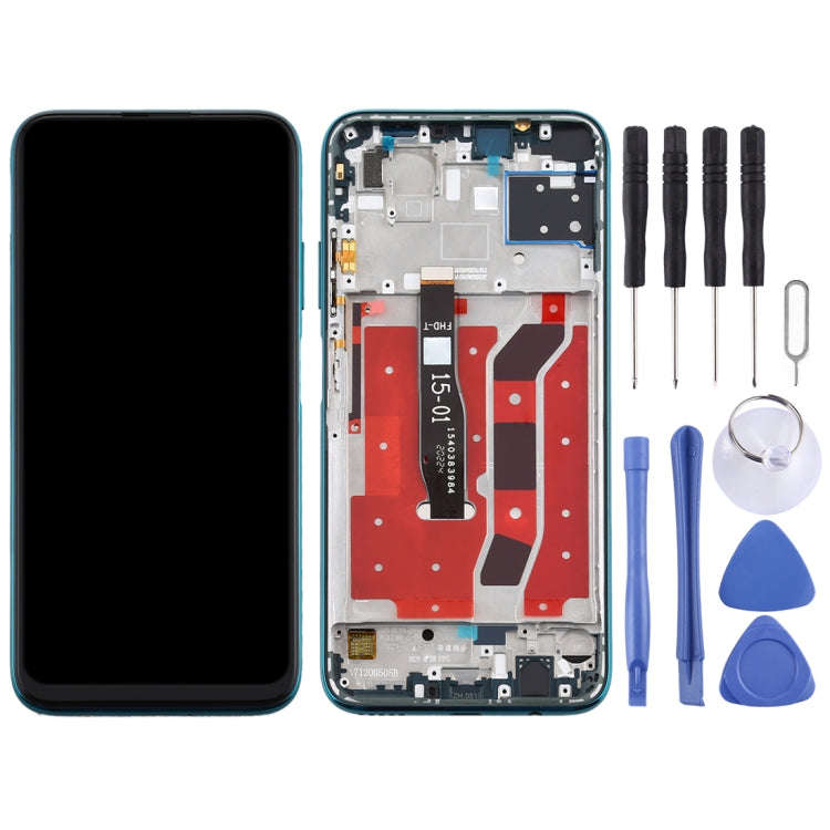 OEM LCD Screen for Huawei P40 Lite Digitizer Full Assembly with FrameGreen)