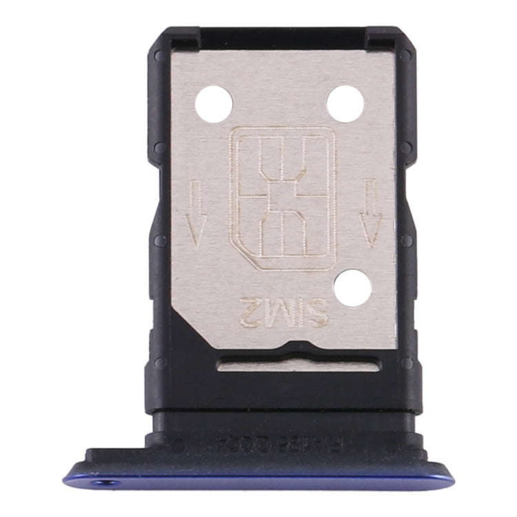 For OPPO Realme X50 5G  SIM Card Tray + SIM Card Tray (Purple)