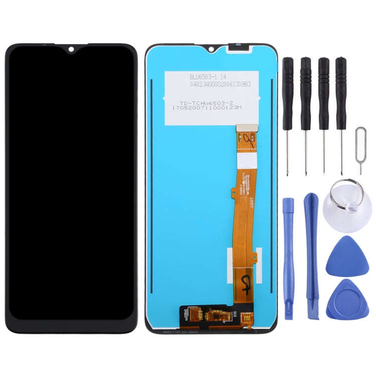 OEM LCD Screen for Alcatel 3X 2020 / 506 with Digitizer Full Assembly 1(Black)