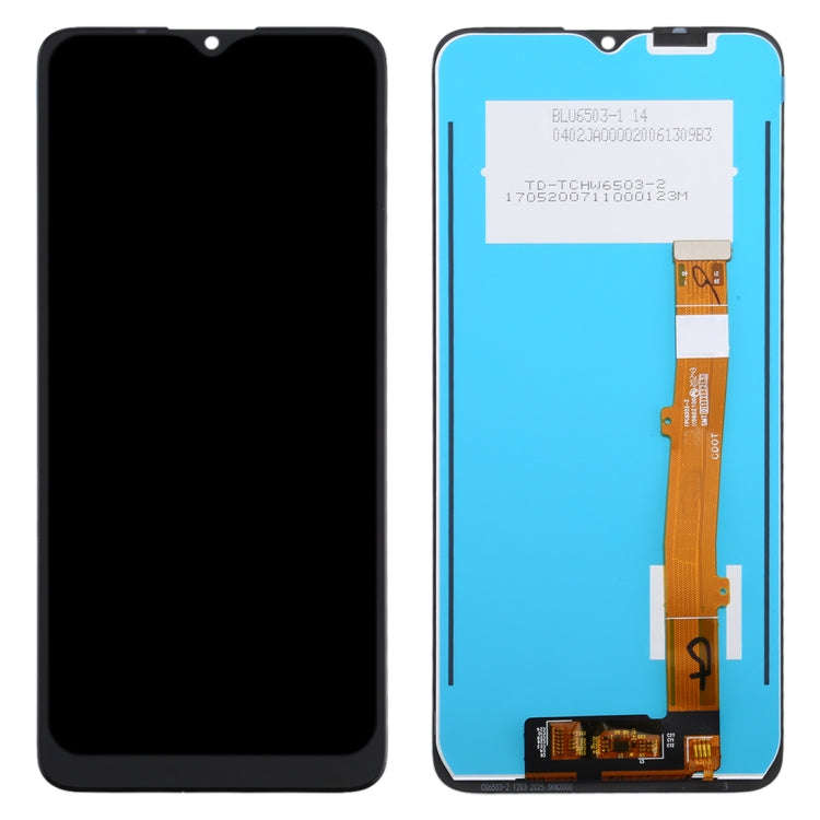 OEM LCD Screen for Alcatel 3X 2020 / 506 with Digitizer Full Assembly 1(Black)