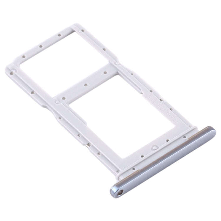 SIM Card Tray + SIM Card Tray / Micro SD Card Tray for Huawei Y9s 2020 (Silver)