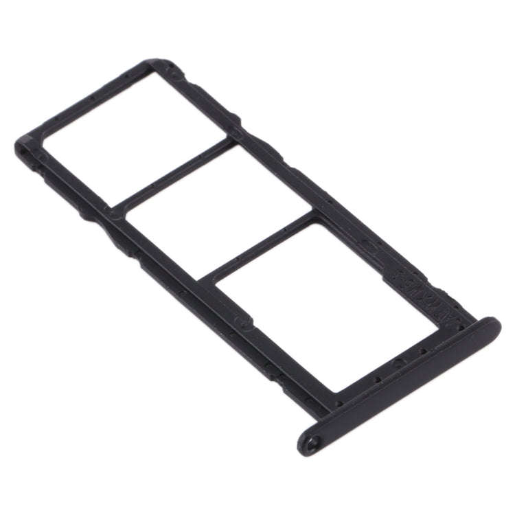 SIM Card Tray + SIM Card Tray + Micro SD Card Tray for Huawei Honor 8A Pro (Black)