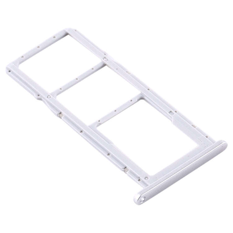 SIM Card Tray + SIM Card Tray + Micro SD Card Tray for Huawei Y6s (2020) (Silver)