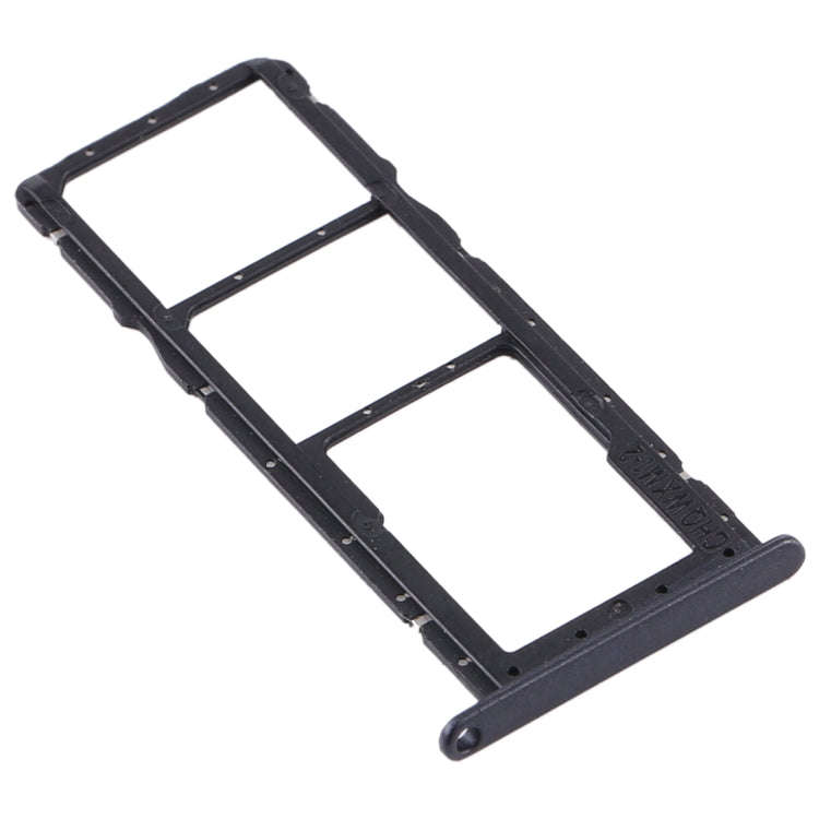 SIM Card Tray + SIM Card Tray + Micro SD Card Tray for Huawei Y6 Pro (2019) (Black)