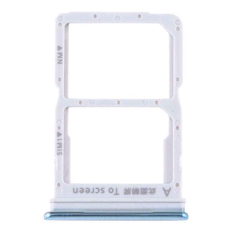 SIM Card Tray + NM Card Tray for Huawei Y8p (Twilight)