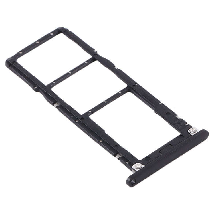 SIM Card Tray + SIM Card Tray + Micro SD Card Tray for Huawei Enjoy Max (Black)
