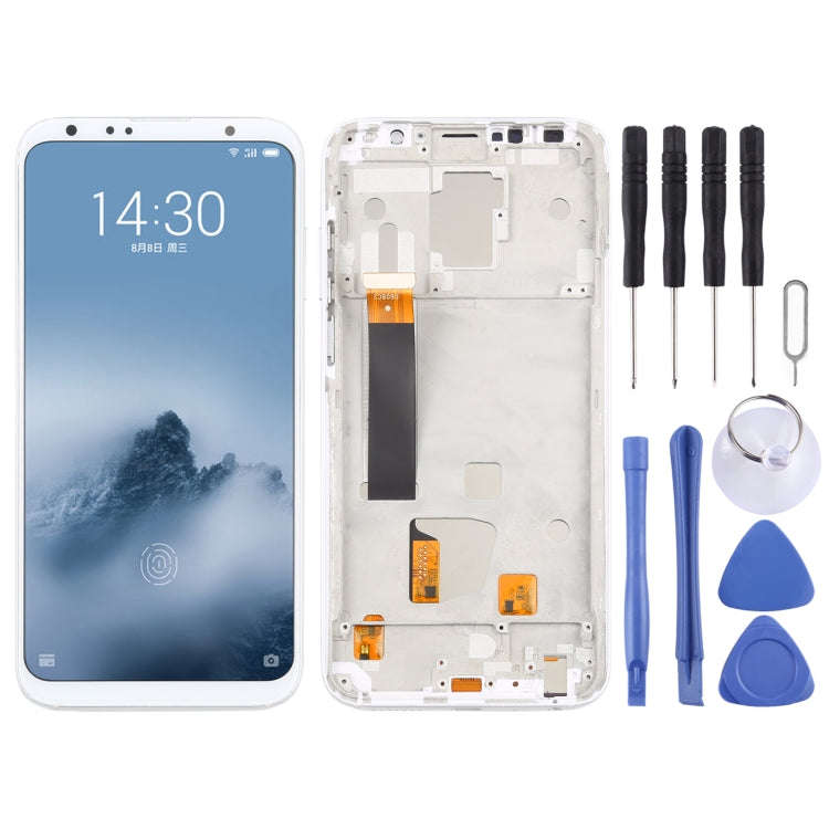 TFT LCD Screen for Meizu 16 Plus Digitizer Full Assembly with Frame, Not Supporting Fingerprint I...