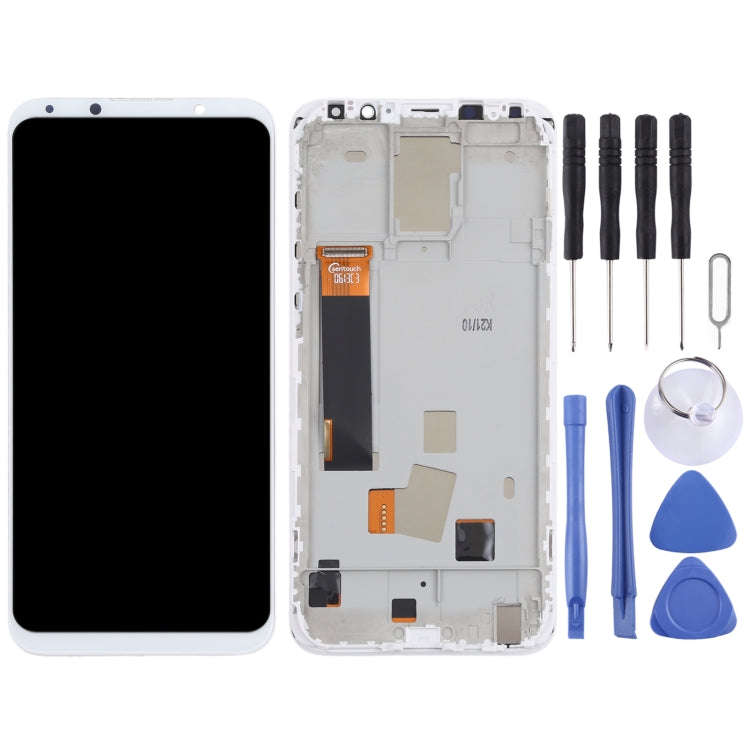TFT LCD Screen for Meizu 16X Digitizer Full Assembly with Frame, Not Supporting Fingerprint Ident...