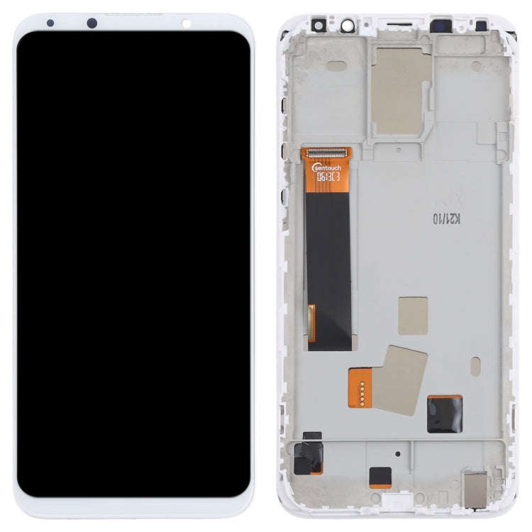 TFT LCD Screen for Meizu 16X Digitizer Full Assembly with Frame, Not Supporting Fingerprint Ident...