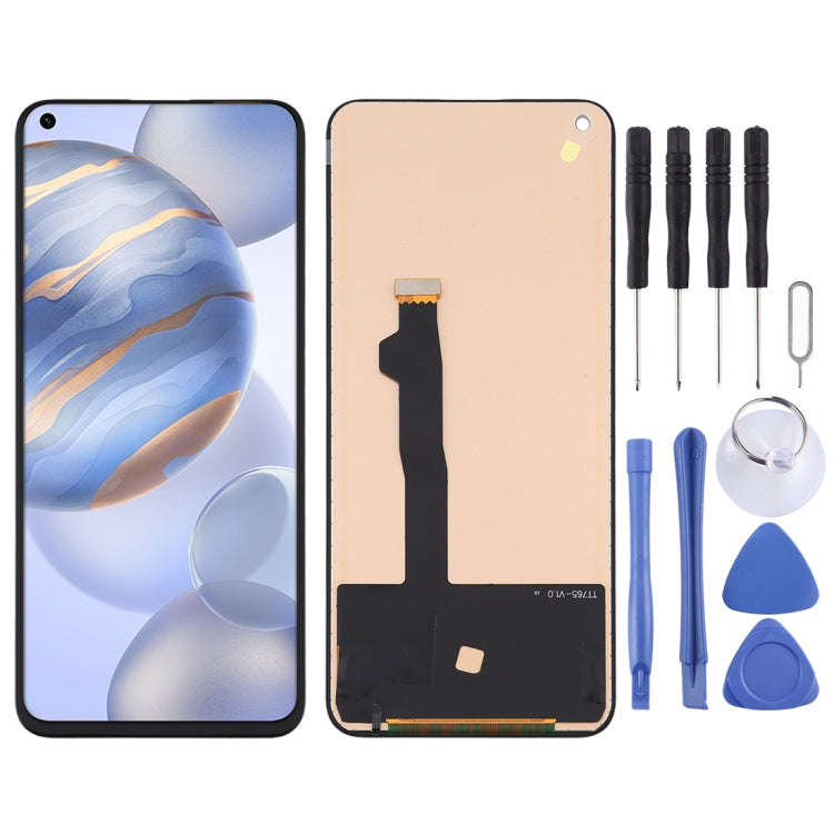 TFT LCD Screen for Huawei Honor 30 / Nova 7 5G with Digitizer Full Assembly,Not Supporting Finger...