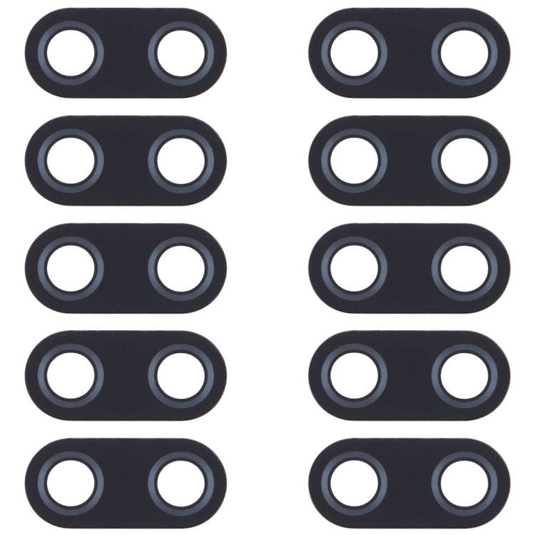10 PCS Back Camera Lens for Asus Zenfone 5 ZE620KL / ZS620KL(Black)
