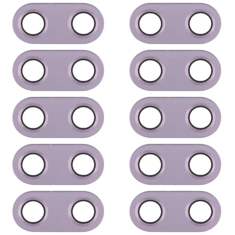 10 PCS Back Camera Lens for Asus Zenfone 5 ZE620KL / ZS620KL(Purple)
