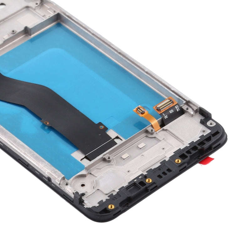 LCD Screen for LG K20 (2019)LM-X120EMW LMX120EMW LM-X120 Digitizer Full Assembly With Frame (Black)