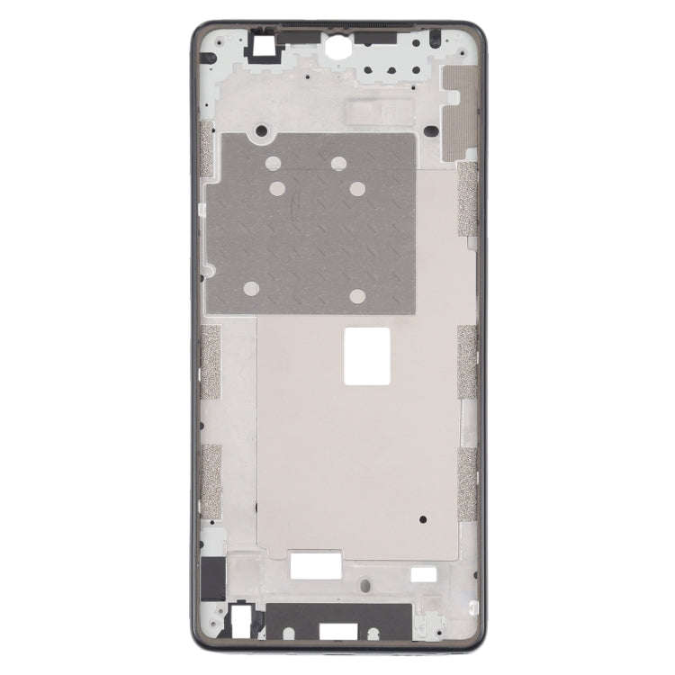 Middle Frame Bezel Plate for LG Stylo 6 LMQ730TM LM-Q730TM(Black)