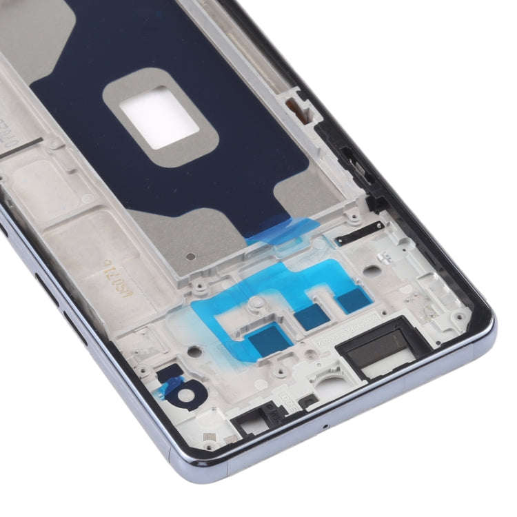 Middle Frame Bezel Plate for LG Stylo 6 LMQ730TM LM-Q730TM(Black)