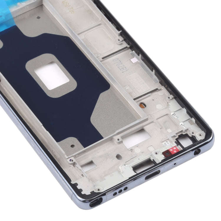 Middle Frame Bezel Plate for LG Stylo 6 LMQ730TM LM-Q730TM(Black)