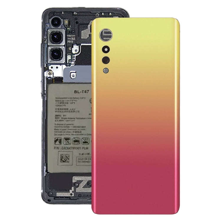 Battery Back Cover for LG Velvet LMG910EMW LM-G910EMW / Velvet 5G LM-G900N LM-G900EM (Illusion Su...