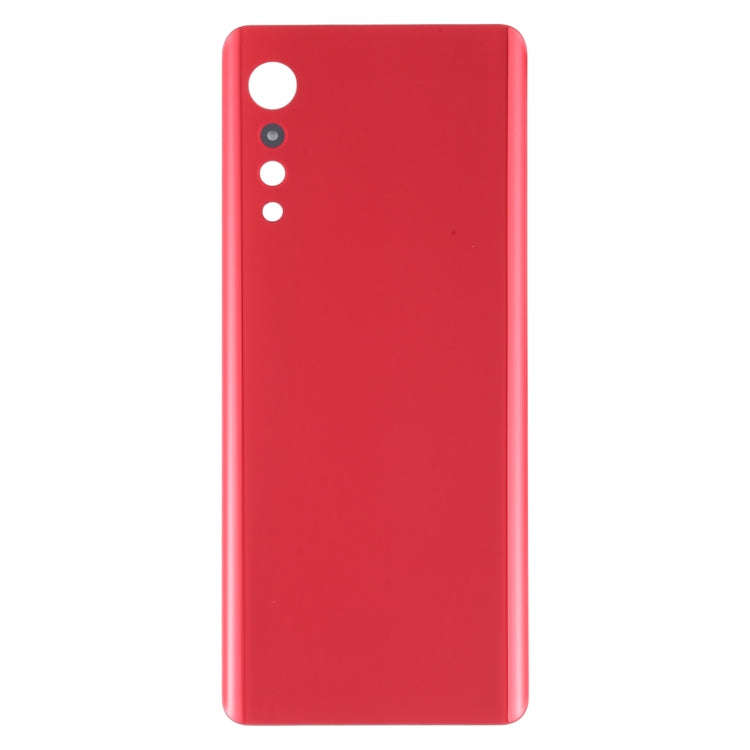 Battery Back Cover for LG Velvet LMG910EMW LM-G910EMW / Velvet 5G LM-G900N LM-G900EM(Red)