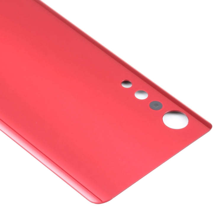 Battery Back Cover for LG Velvet LMG910EMW LM-G910EMW / Velvet 5G LM-G900N LM-G900EM(Red)