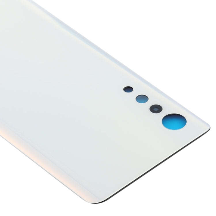 Battery Back Cover for LG Velvet LMG910EMW LM-G910EMW / Velvet 5G LM-G900N LM-G900EM(White)