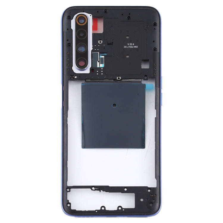For OPPO Realme X50 5G Middle Frame Bezel Plate (Silver)