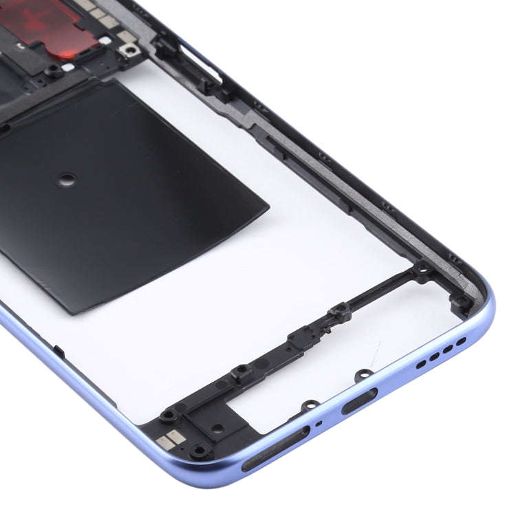 For OPPO Realme X50 5G Middle Frame Bezel Plate (Silver)