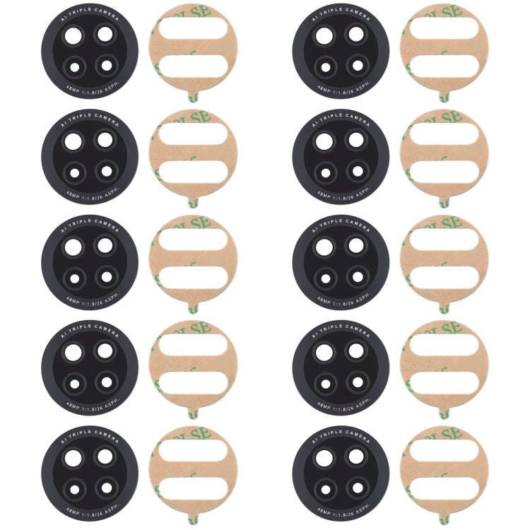 For Huawei Y9a / Enjoy 20 Plus 5G 10pcs Back Camera Lens