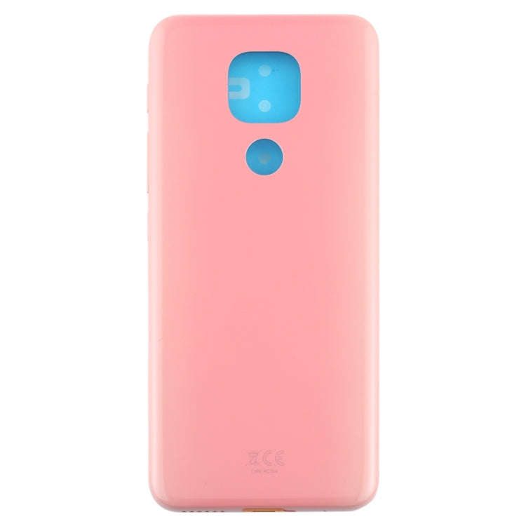 Battery Back Cover for Motorola Moto G9 Play / Moto G9 (India) (Pink)