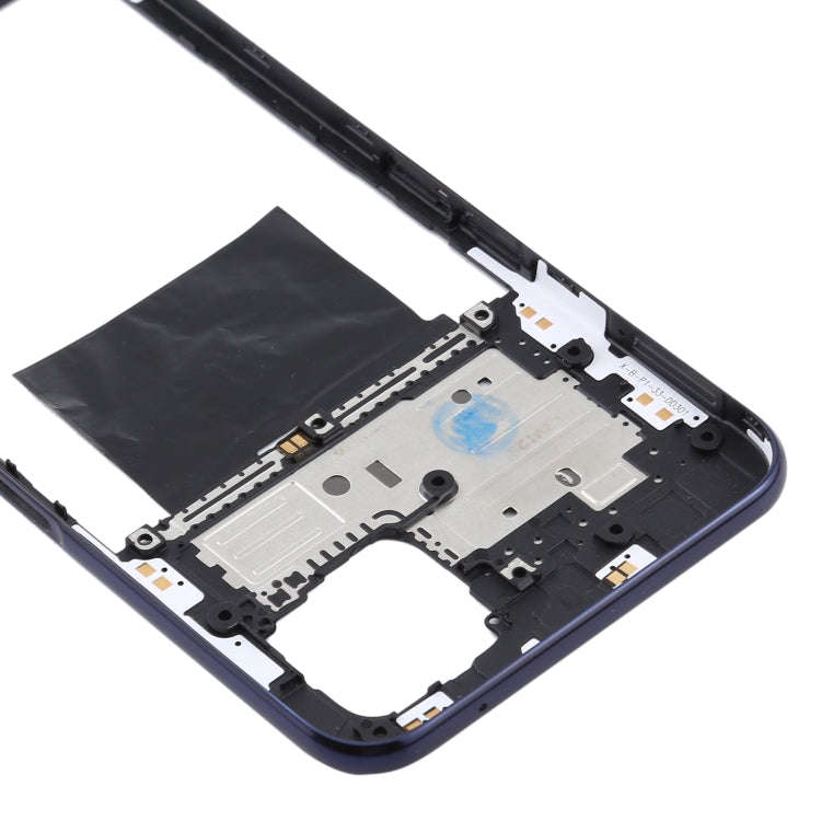 For OPPO A92s/Reno4 Z 5G PDKM00 Middle Frame Bezel Plate (Black)