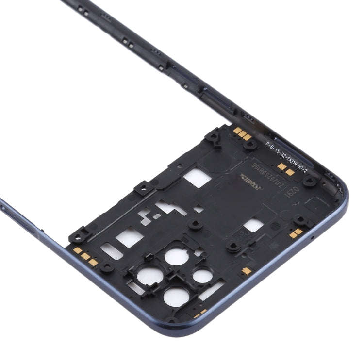 For OPPO A72 5G PDYM20 Middle Frame Bezel Plate (Black)