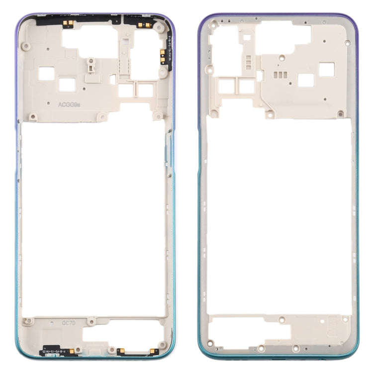 For OPPO A52 CPH2061 / CPH2069 (Global) / PADM00 / PDAM10 (China) Middle Frame Bezel Plate (Black)